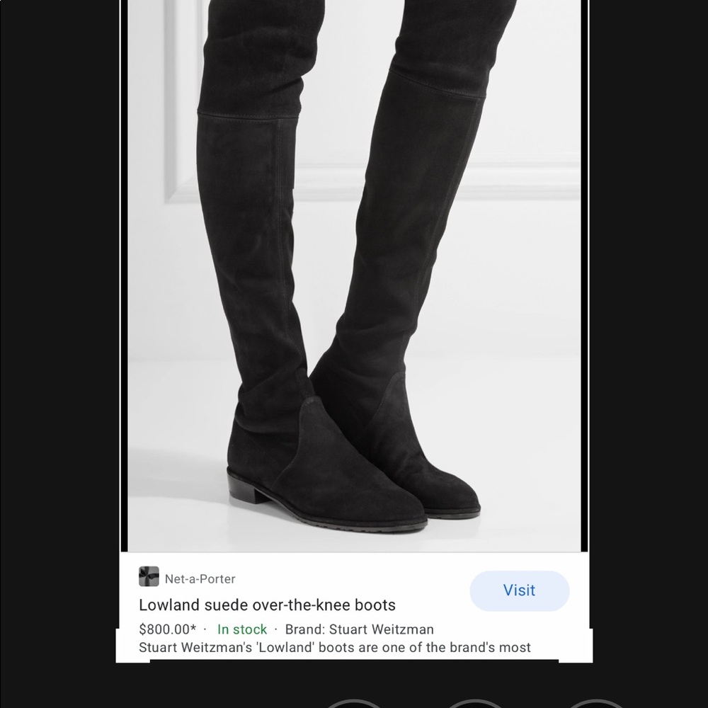 Stuart Weitzman Lowland boots 8